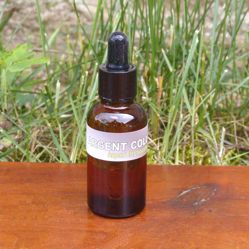 Argent Colloïdal 10 PPM Flacon compte-gouttes 30 millilitres